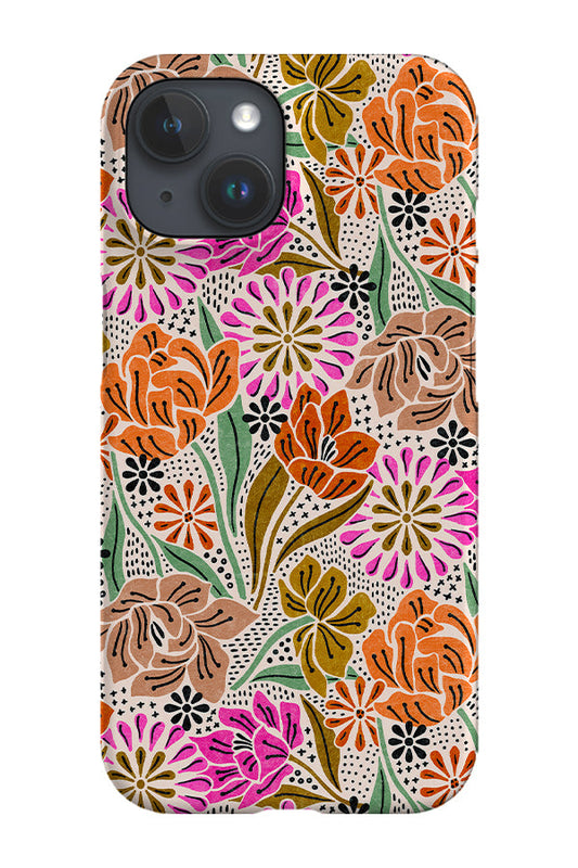 RoyalCovers.uk - Floris By Amy MacCready Phone Case (Orange Pink)