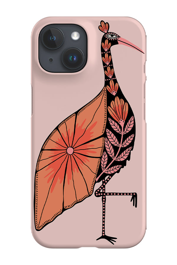 RoyalCovers.uk - Flower Bird Phone Case (Pinks)