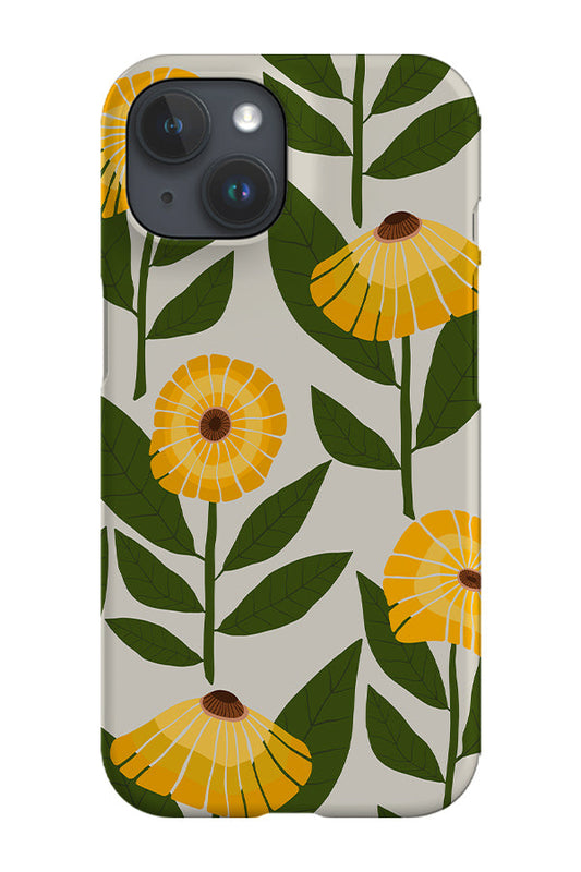 RoyalCovers.uk - Flower Scatter Phone Case (Off White)