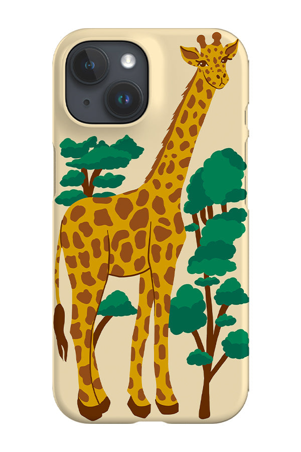 RoyalCovers.uk - Giraffe Phone Case (Beige Yellow)