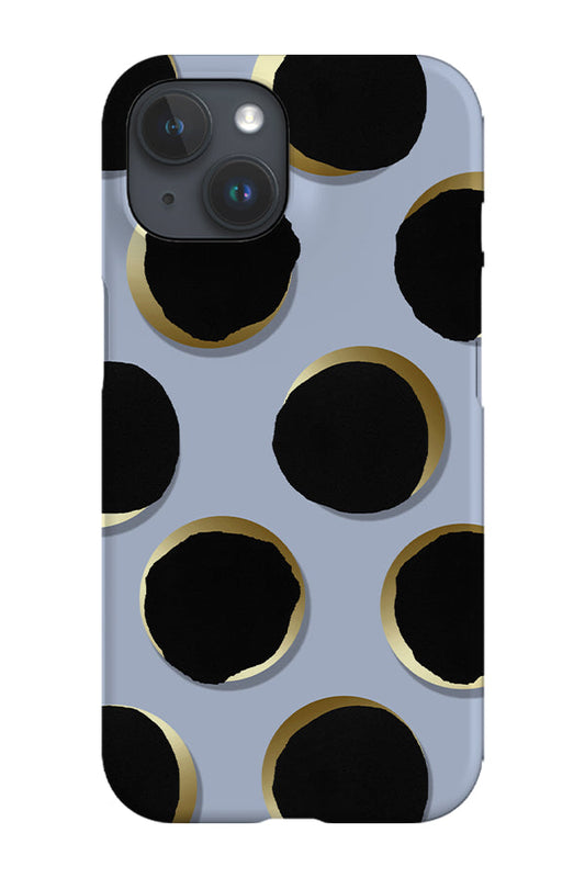 RoyalCovers.uk - Painted Golden Dots Phone Case (Blue)