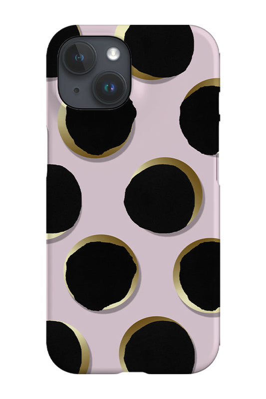 RoyalCovers.uk - Painted Golden Dots Phone Case (Pink)