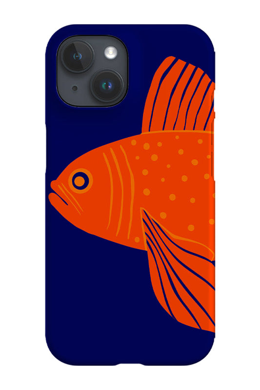 RoyalCovers.uk - Goldfish Phone Case (Dark Blue)