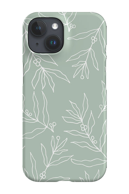 RoyalCovers.uk - Harvest Line Art Phone Case (Mint)