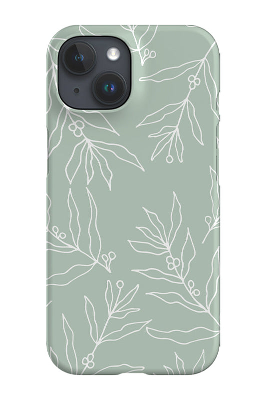 RoyalCovers.uk - Harvest Line Art Phone Case (Mint)