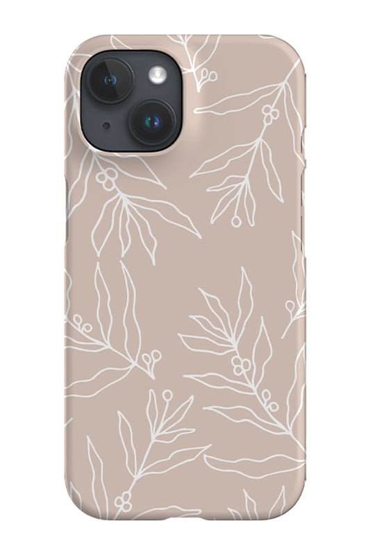 RoyalCovers.uk - Harvest Line Art Phone Case (Peach)