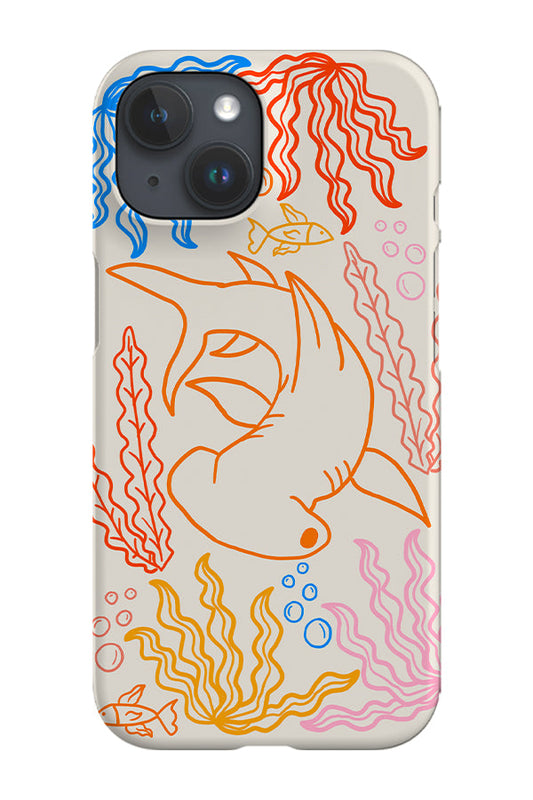 RoyalCovers.uk - Hammerhead Shark Single Placement Phone Case (Bright)