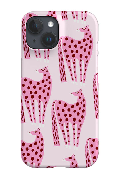 RoyalCovers.uk - Horse Scatter Phone Case (Pink)