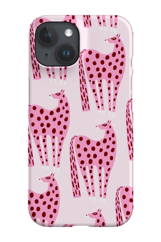 RoyalCovers.uk - Horse Scatter Phone Case (Pink)