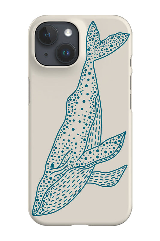 RoyalCovers.uk - Humpback Whale Phone Case (Beige Blue)