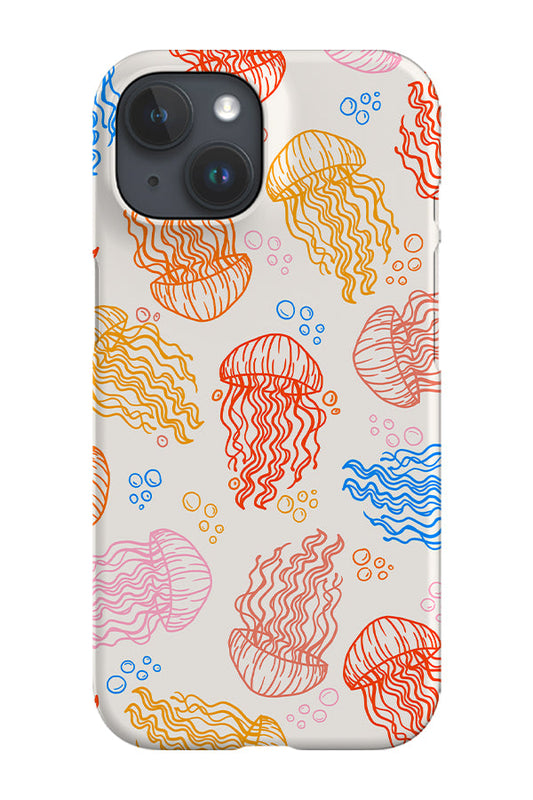 RoyalCovers.uk - Jellyfish Scatter Bubble Phone Case (Bright)