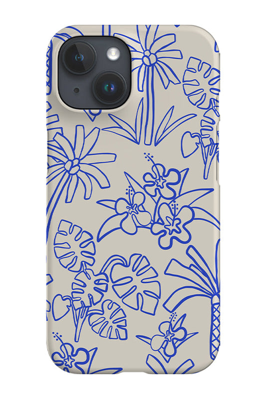 RoyalCovers.uk - Jungle Phone Case (Electric Blue)