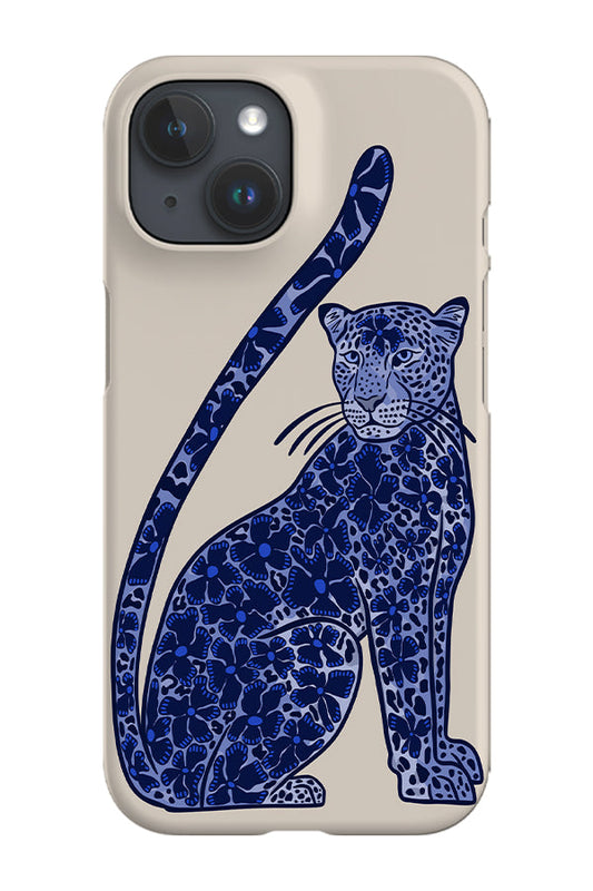 RoyalCovers.uk - Floral Leopard Phone Case (Blue)