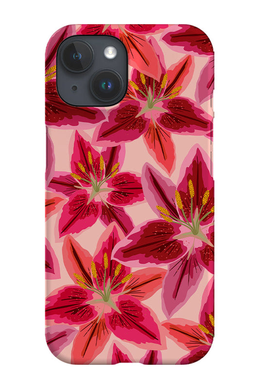 RoyalCovers.uk - Lily Scatter Phone Case (Pink)
