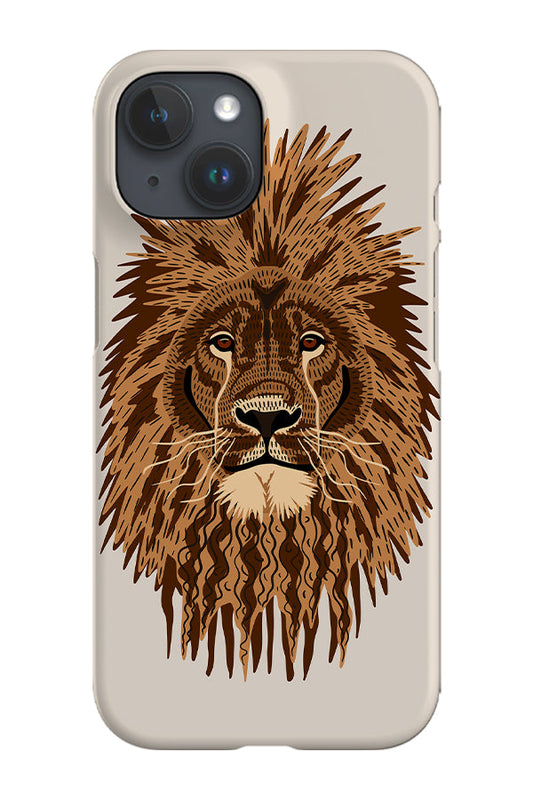 RoyalCovers.uk - Detailed Lion Phone Case (Off-White)