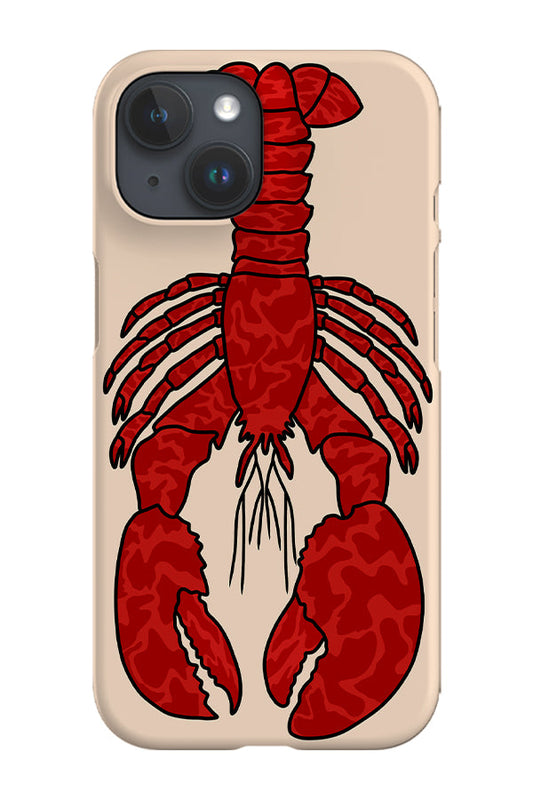 RoyalCovers.uk - Lobster Phone Case (Red Cream)