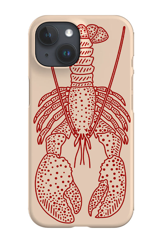 RoyalCovers.uk - Lobster Placement Phone Case (Red White)