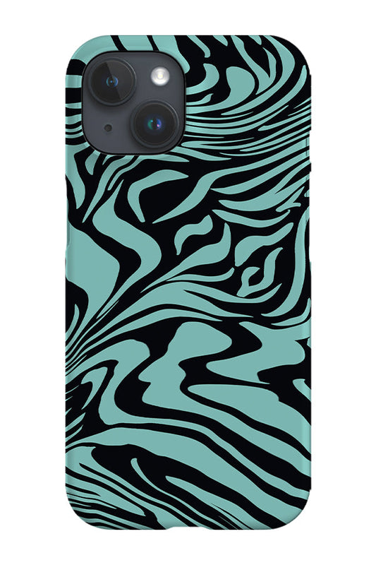 RoyalCovers.uk - Marbled Tiger Print Phone Case (Mint)