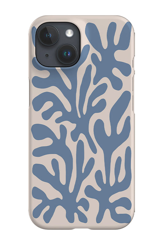 RoyalCovers.uk - Matisse Coral Reef Phone Case (Pastel Blue)
