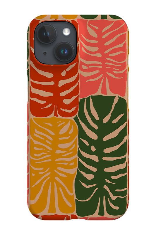 RoyalCovers.uk - Monstera Repeat Phone Case (Multicolour)