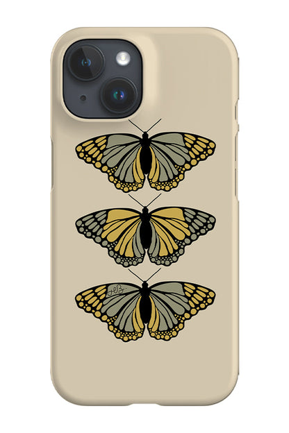 RoyalCovers.uk - Moth Placement Phone Case (Mint Yellow)