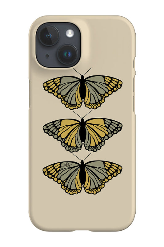 RoyalCovers.uk - Moth Placement Phone Case (Mint Yellow)