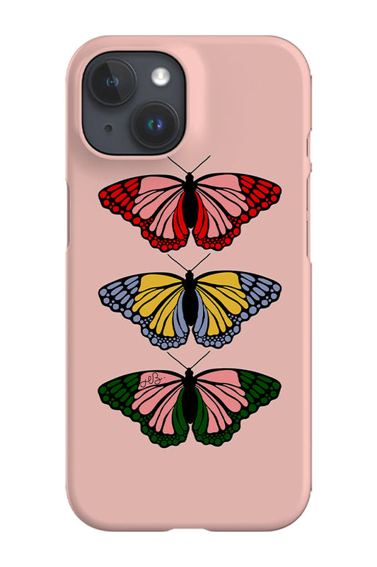 RoyalCovers.uk - Moth Placement Colourful Phone Case (Bright)