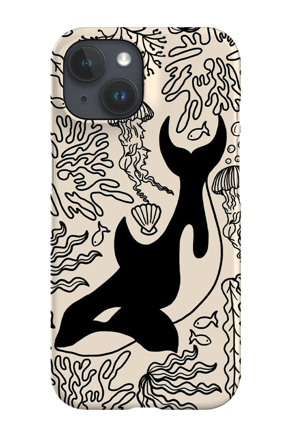 RoyalCovers.uk - Orca Coral Reef Phone Case (Cream)