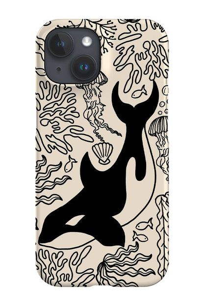 RoyalCovers.uk - Orca Coral Reef Phone Case (Cream)