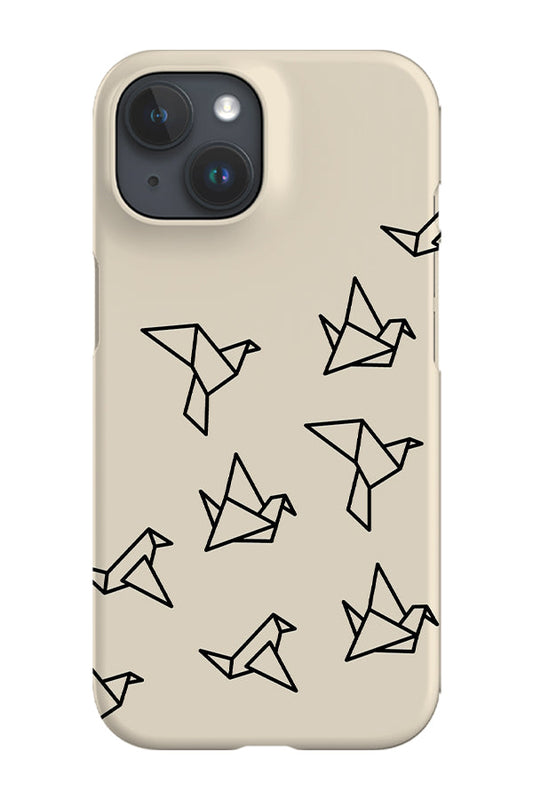 RoyalCovers.uk - Bird Origami Phone Case (Beige)