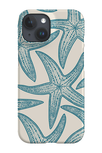 RoyalCovers.uk - Oversized Starfish Phone Case (Beige Blue)