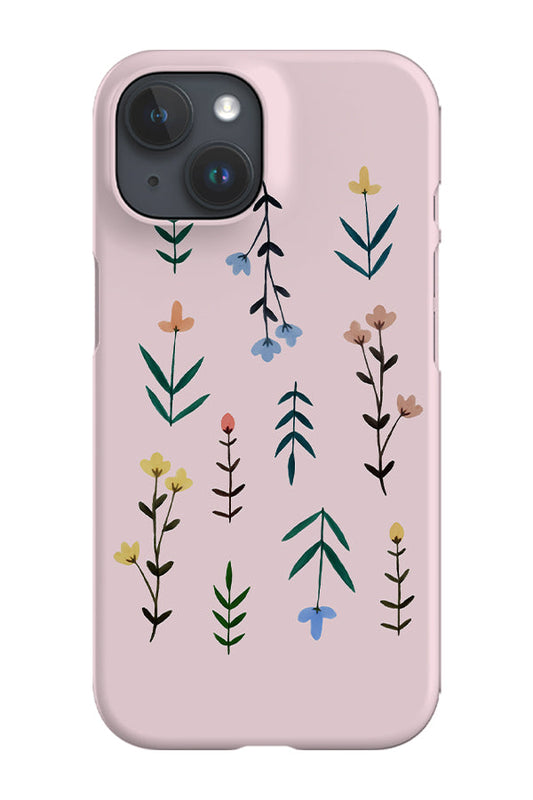 RoyalCovers.uk - Painted Little Flowers Phone Case (Pink)