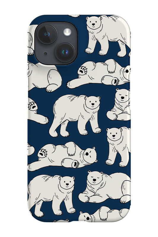 RoyalCovers.uk - Polar Bear Phone Case (Navy)