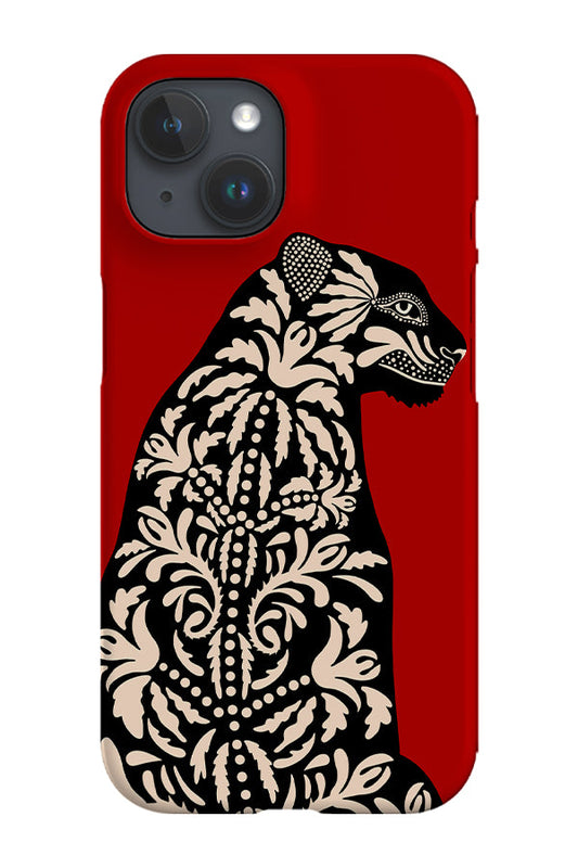 RoyalCovers.uk - Panther Up-Close Phone Case (Red)