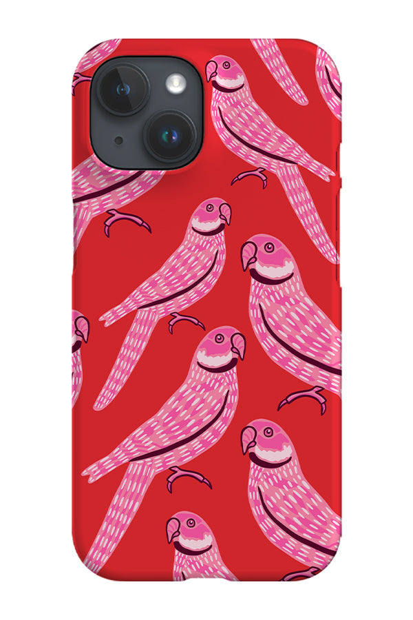 RoyalCovers.uk - Parrot Scatter Phone Case (Pinks)