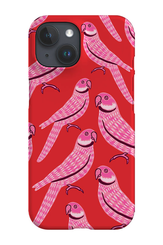 RoyalCovers.uk - Parrot Scatter Phone Case (Pinks)