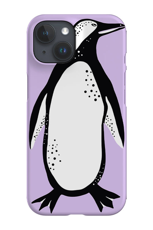 RoyalCovers.uk - Penguin Texture Phone Case (Lilac)