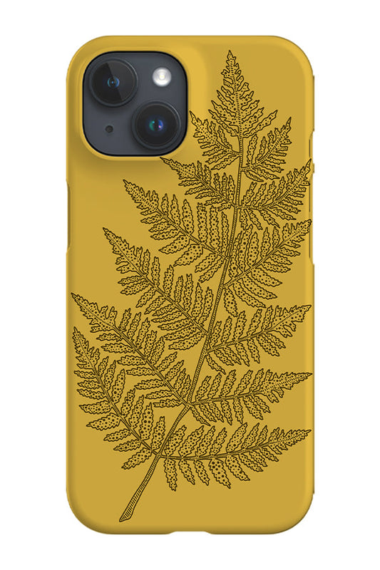 RoyalCovers.uk - Placement Fern Phone Case (Yellow)