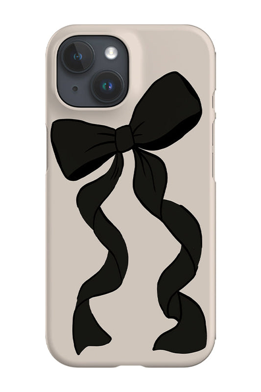 RoyalCovers.uk - Ribbon Bow Phone Case (Black)