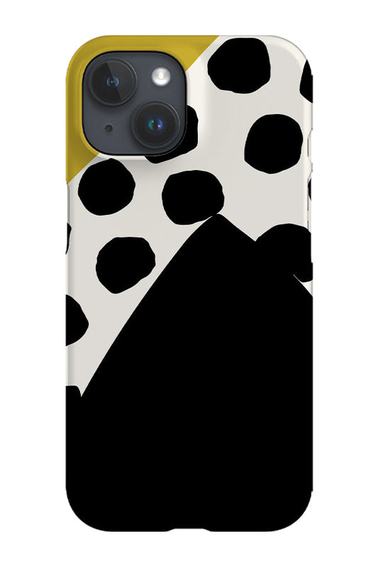 RoyalCovers.uk - Shapes Big Dot Phone Case (Black)
