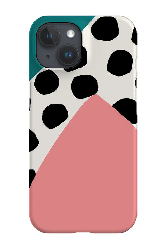RoyalCovers.uk - Shapes Big Dot Phone Case (Pink)