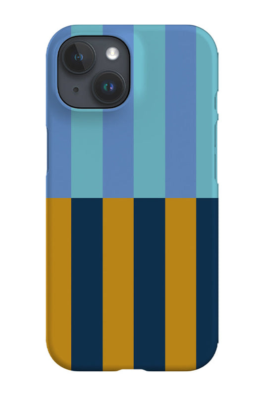 RoyalCovers.uk - Shifted Stripes Phone Case (Navy Multi)