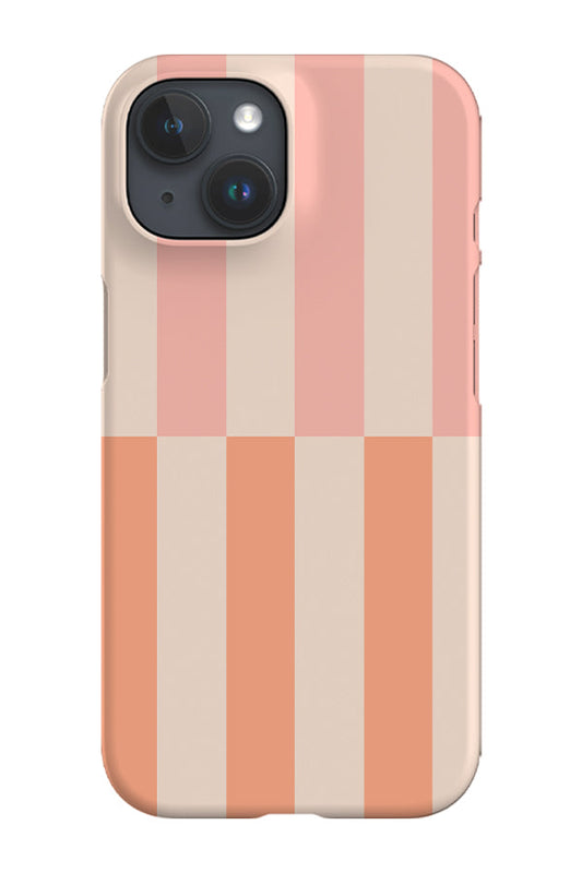 RoyalCovers.uk - Shifted Stripes Phone Case (Neutral Pink)
