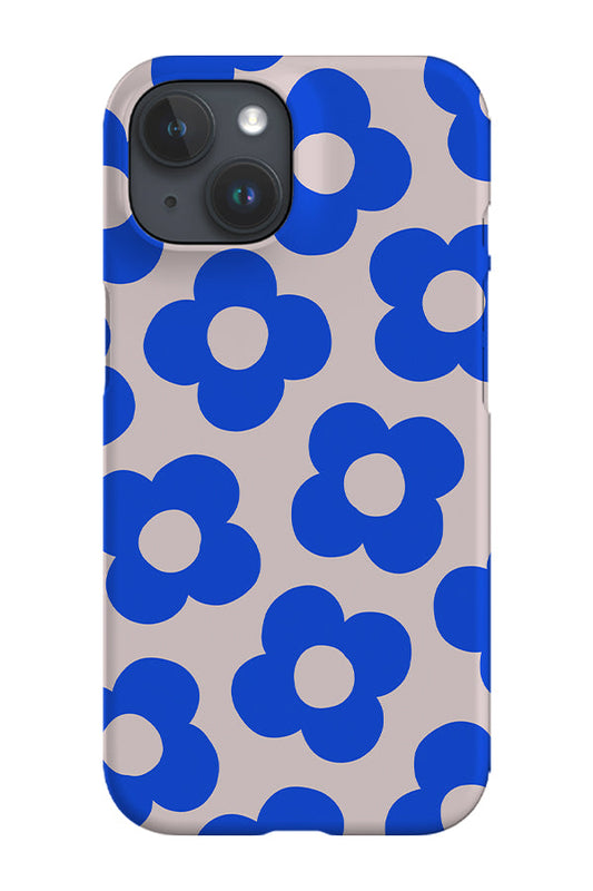 RoyalCovers.uk - Simple Flowers Phone Case (Off White Blue)