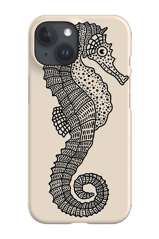 RoyalCovers.uk - Seahorse Phone Case (Black White)