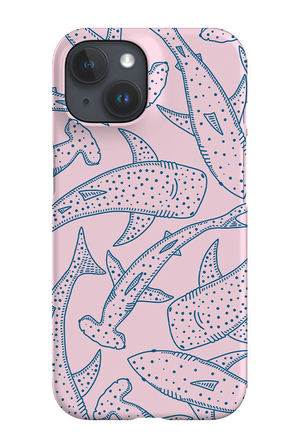 RoyalCovers.uk - Sharks Phone Case (Pink Blue)