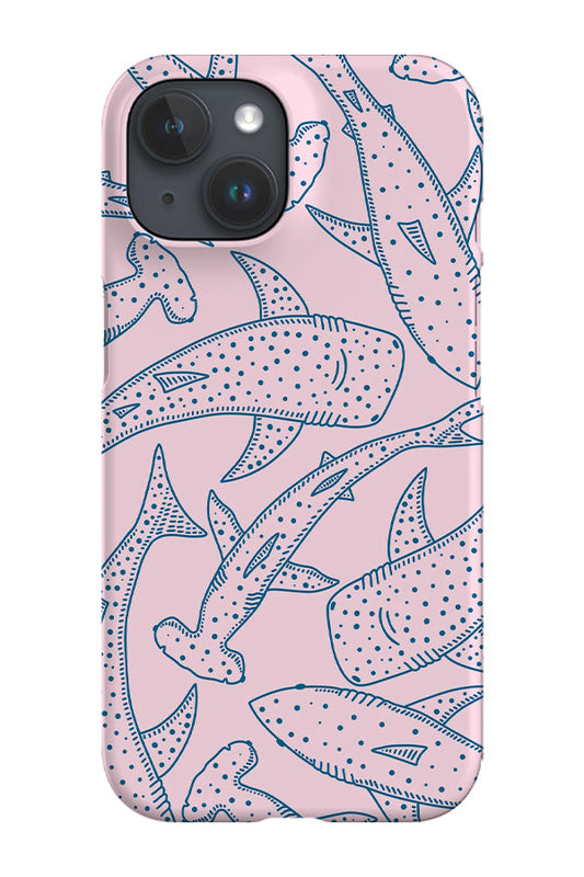 RoyalCovers.uk - Sharks Phone Case (Pink Blue)