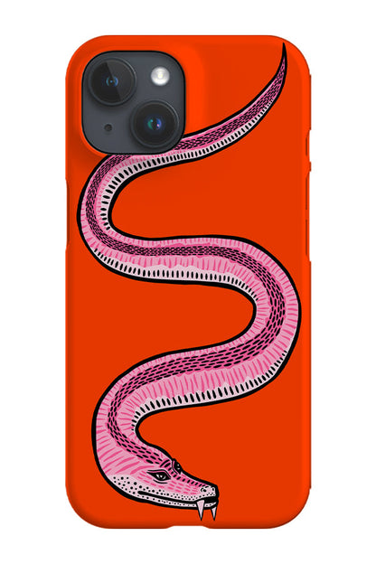 RoyalCovers.uk - Snake Phone Case (Red Pink)