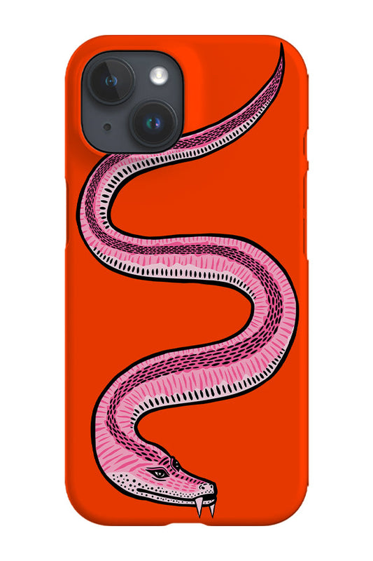 RoyalCovers.uk - Snake Phone Case (Red Pink)