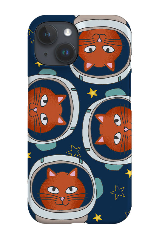 RoyalCovers.uk - Space Cat Flying Phone Case (Navy)